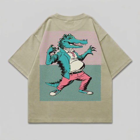 Dapper Alligator Graphic Quirky Design T-shirt product type
Alligator
Crocodile
Cartoon
Graphic Tee
Animal Print
Dapper Animal
Retro Style
Pop Art Design
Quirky Fashion
Unique Print
Men's Graphic
Women's Graphic
Unisex Tee
Streetwear
Bold Design
Funny Alligator
Illustrated
Creature Art
Green Alligator
Pop Culture