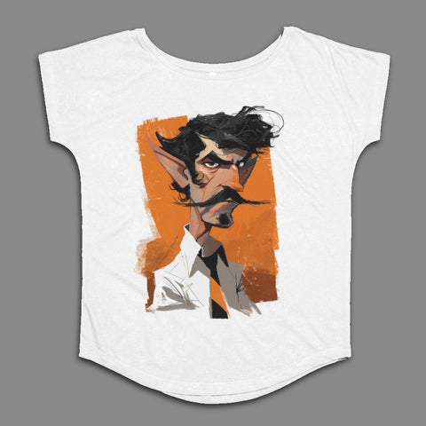 Quirky Character Illustration Graphic Tee shirt