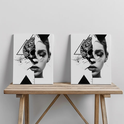 Quadro canvas anatomia