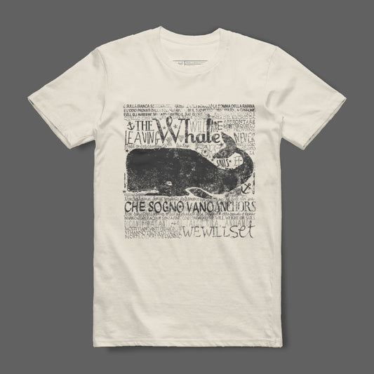 Whale Graphic Print Comfortable Casual T-Shirt