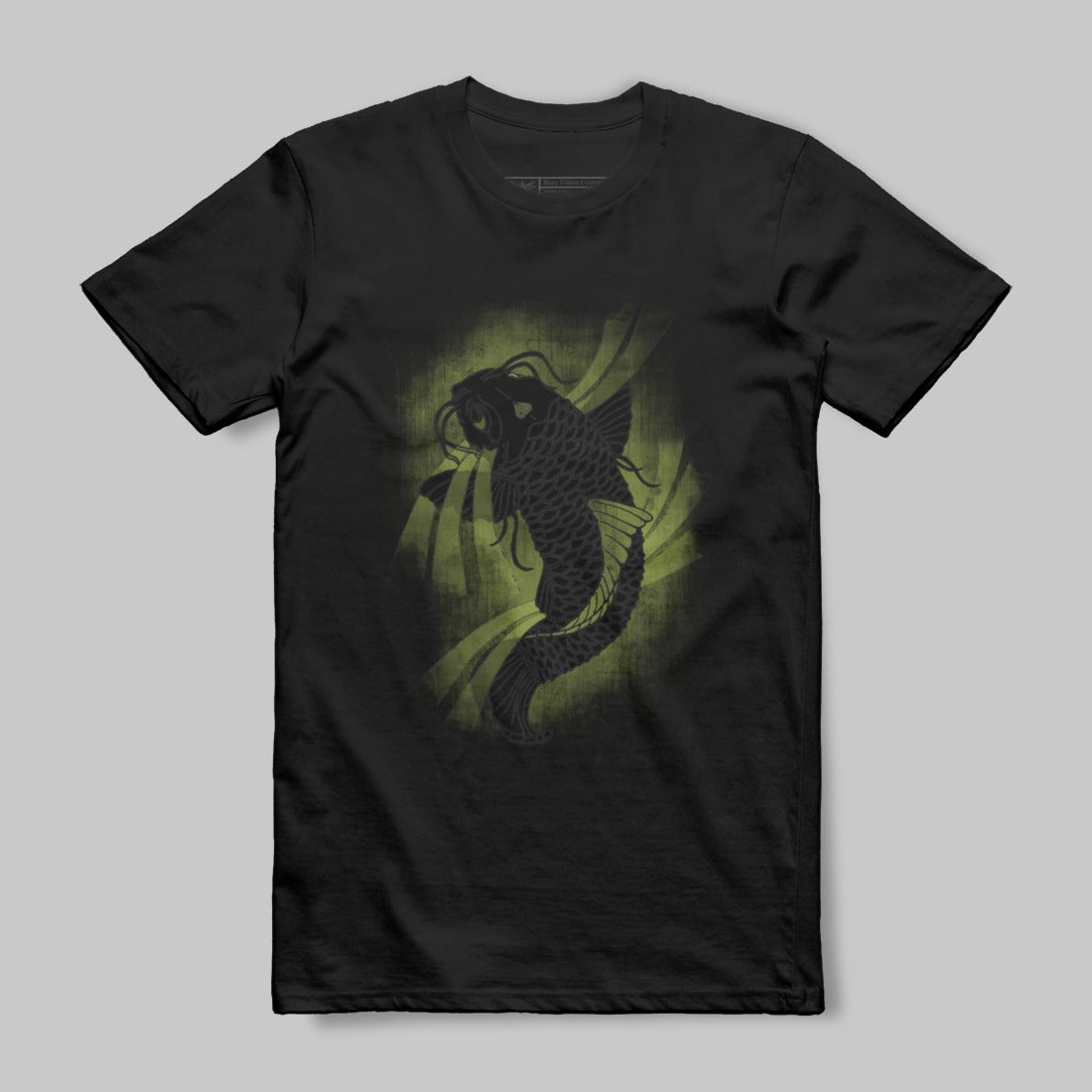 Dark Koi Fish Graphic Design T-Shirt Unisex Top