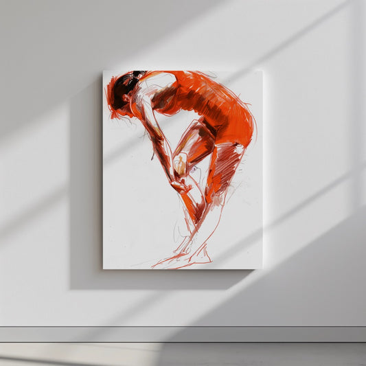 Quadro canvas danzatrice