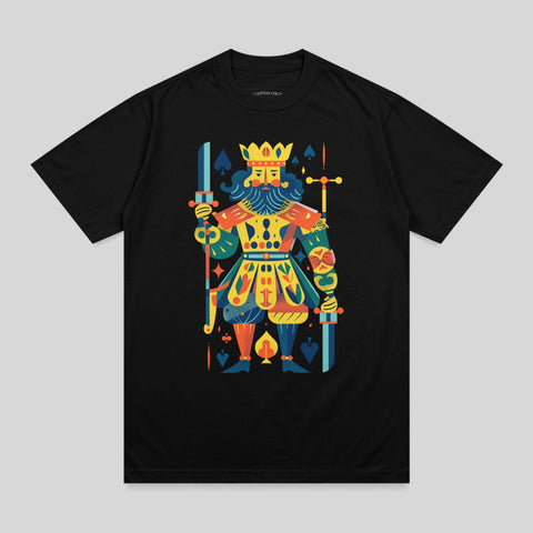 Colorful Playing Card King Modern Graphic product type