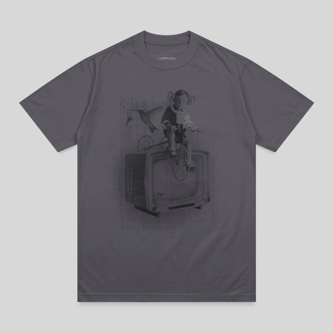 Child bicycle television hummingbird vintage graphic print product type