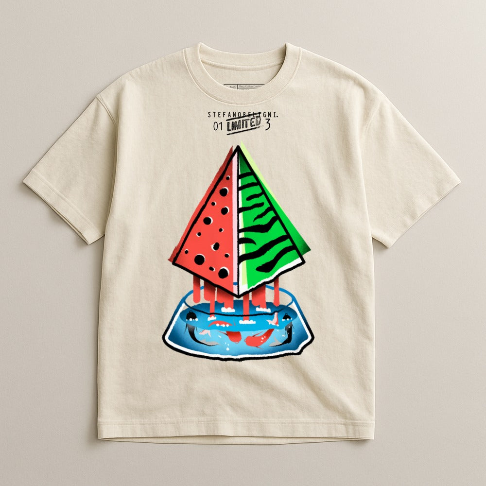 Artistic Limited Edition Abstract Design T-shirt