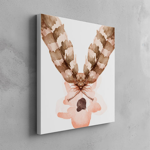 Quadro canvas deer_flower