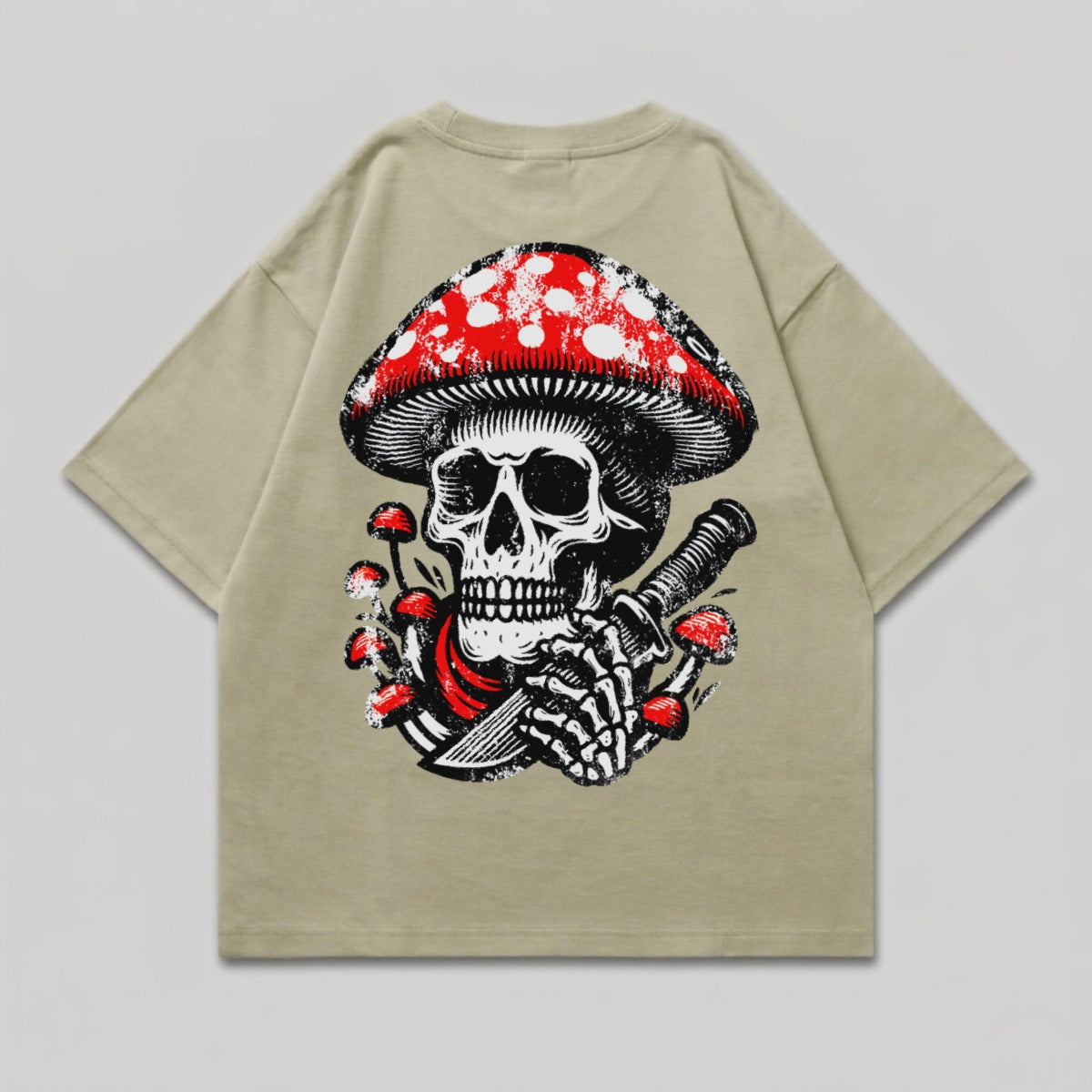 Mushroom Head Skull Knife Red Spotty product type
Skull
Mushroom
Knife
Gothic
DarkArt
Alternative
Psychedelic
Nature
Forest
Death
Spooky
Halloween
FlyAgaric
Dagger
RedMushroom
Graphic
Illustration
Streetwear
PunkRock
Mystic