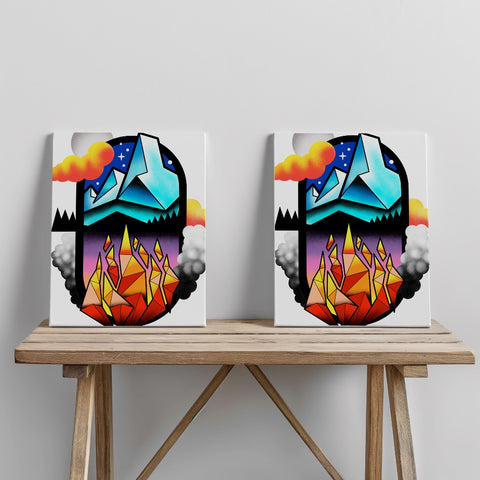 Quadro canvas blupills