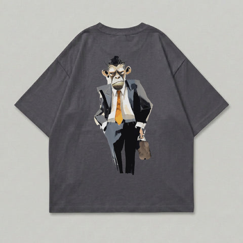 Stern Ape Suit Tie Briefcase Back Print Art product type