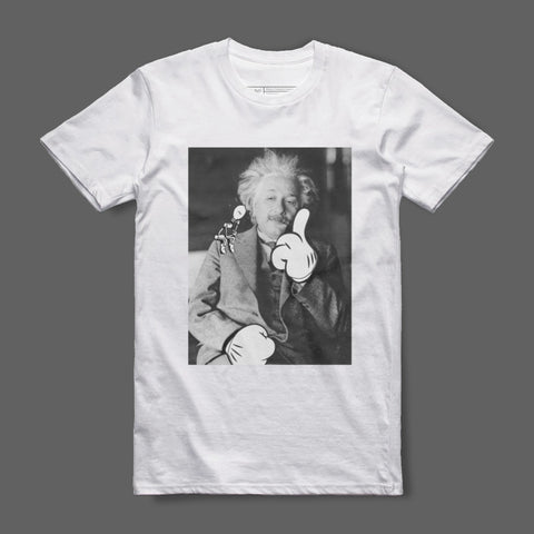 Funny Einstein Graphic Printed Unisex T-Shirt
