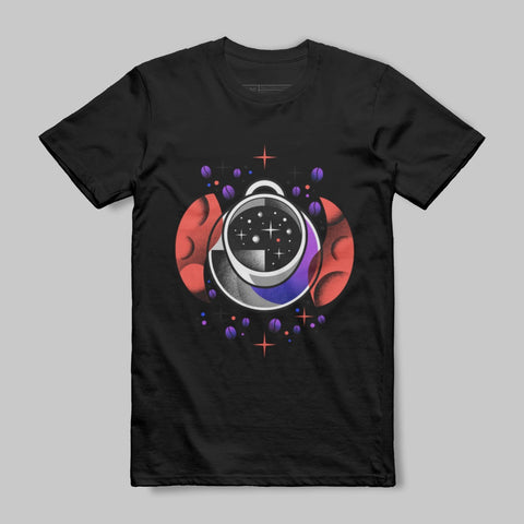 Cosmic Celestial Planet Design Graphic Tee product