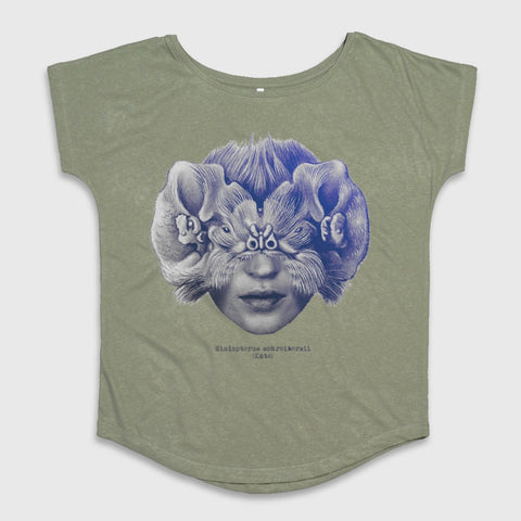 Unique Artistic Graphic Face Design T-shirt Top