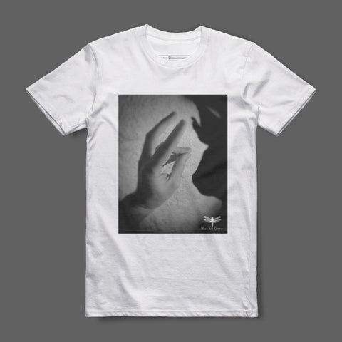 Artistic Hand Gesture Graphic T-Shirt Unique Design