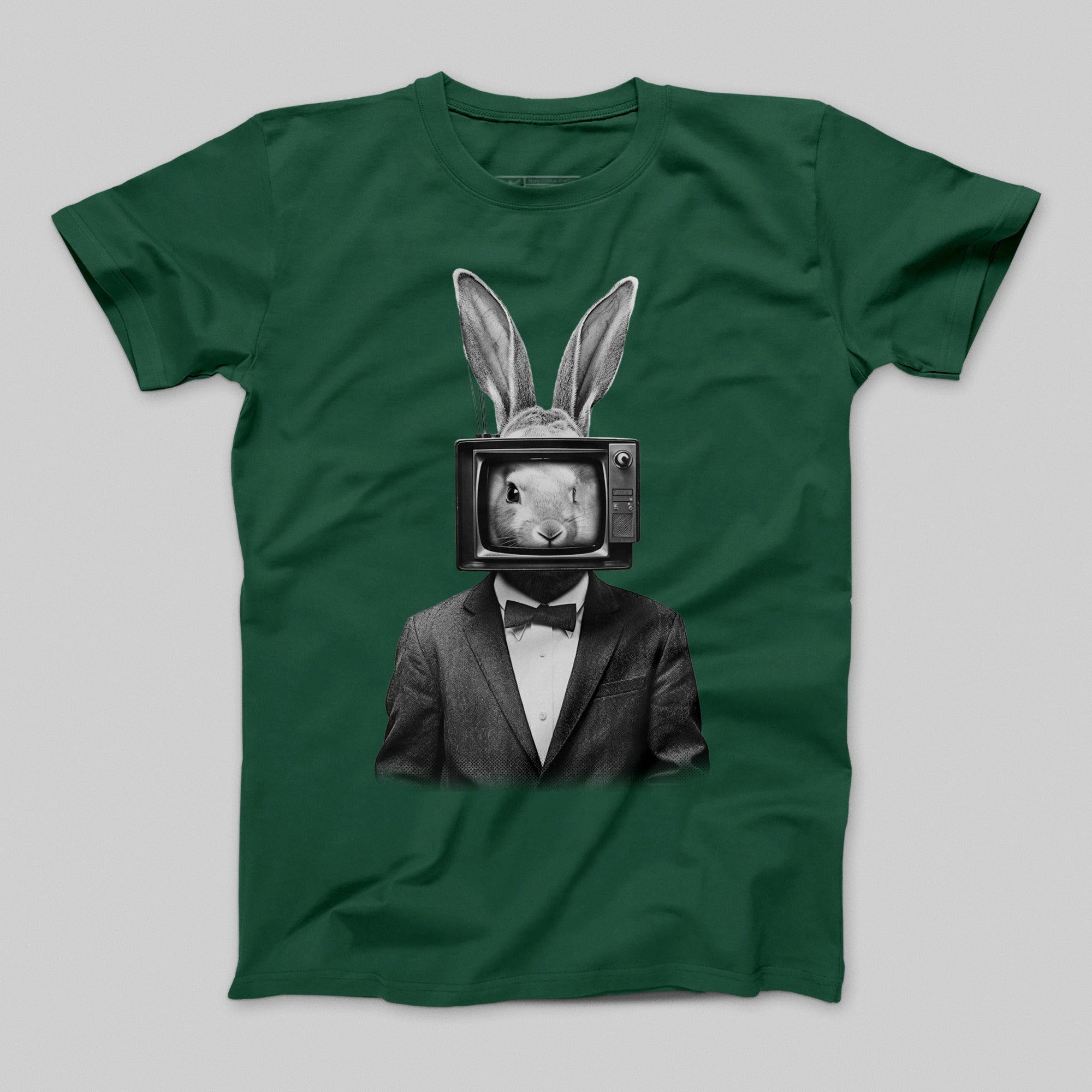 Bunny Suit TV Head Unisex T-shirt Graphic Tee