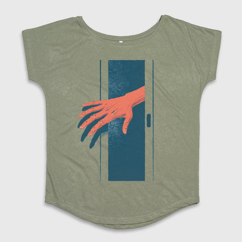Mysterious Hand Reaching Out Graphic T-shirt