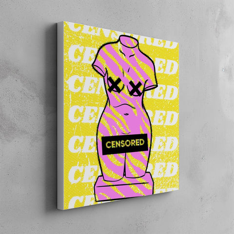 Quadro canvas censored