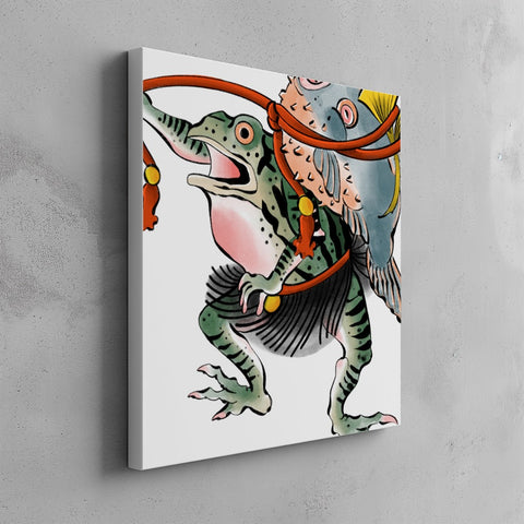 Quadro canvas il-pescatore