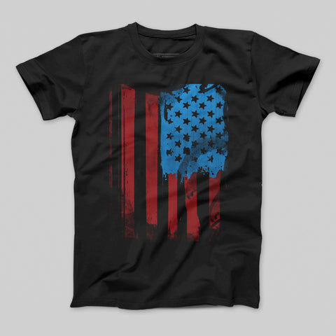 T-shirt donna boyfriend FlagUSA