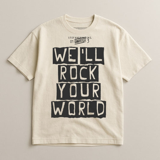 We'll Rock Your World Limited Edition T-Shirt