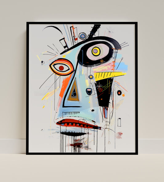 Abstract Contemporary Art Print for Modern Decor