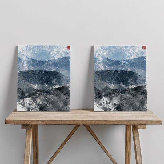 Quadro canvas watercolor