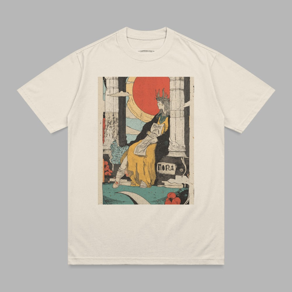 Regal Queen Nora Mora Red Sun Vintage Art product type