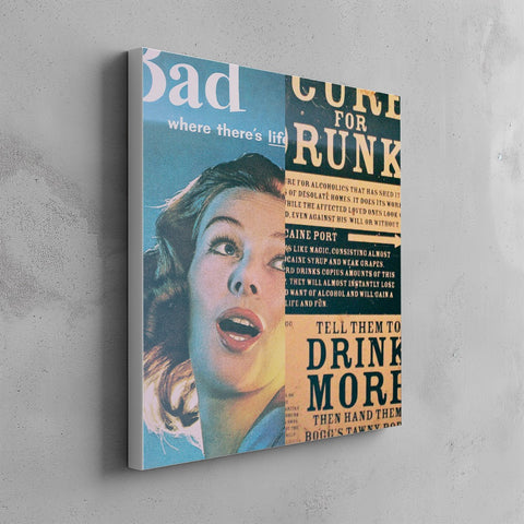 Quadro canvas drunk_chiari