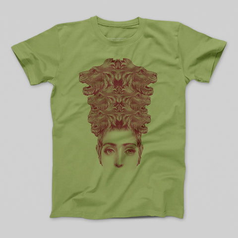 T-shirt donna boyfriend head