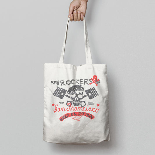 Rockers San Francisco Keep On Rockin Tote Bag