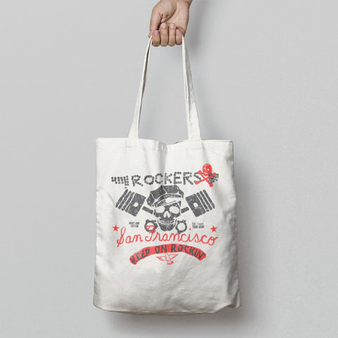 Rockers San Francisco Keep On Rockin Tote Bag