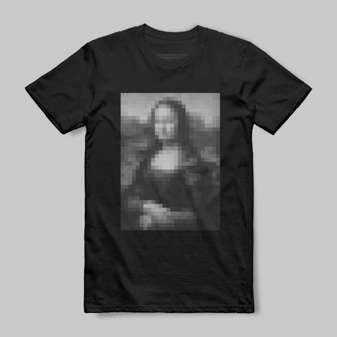 Pixelated Mona Lisa Graphic Tee