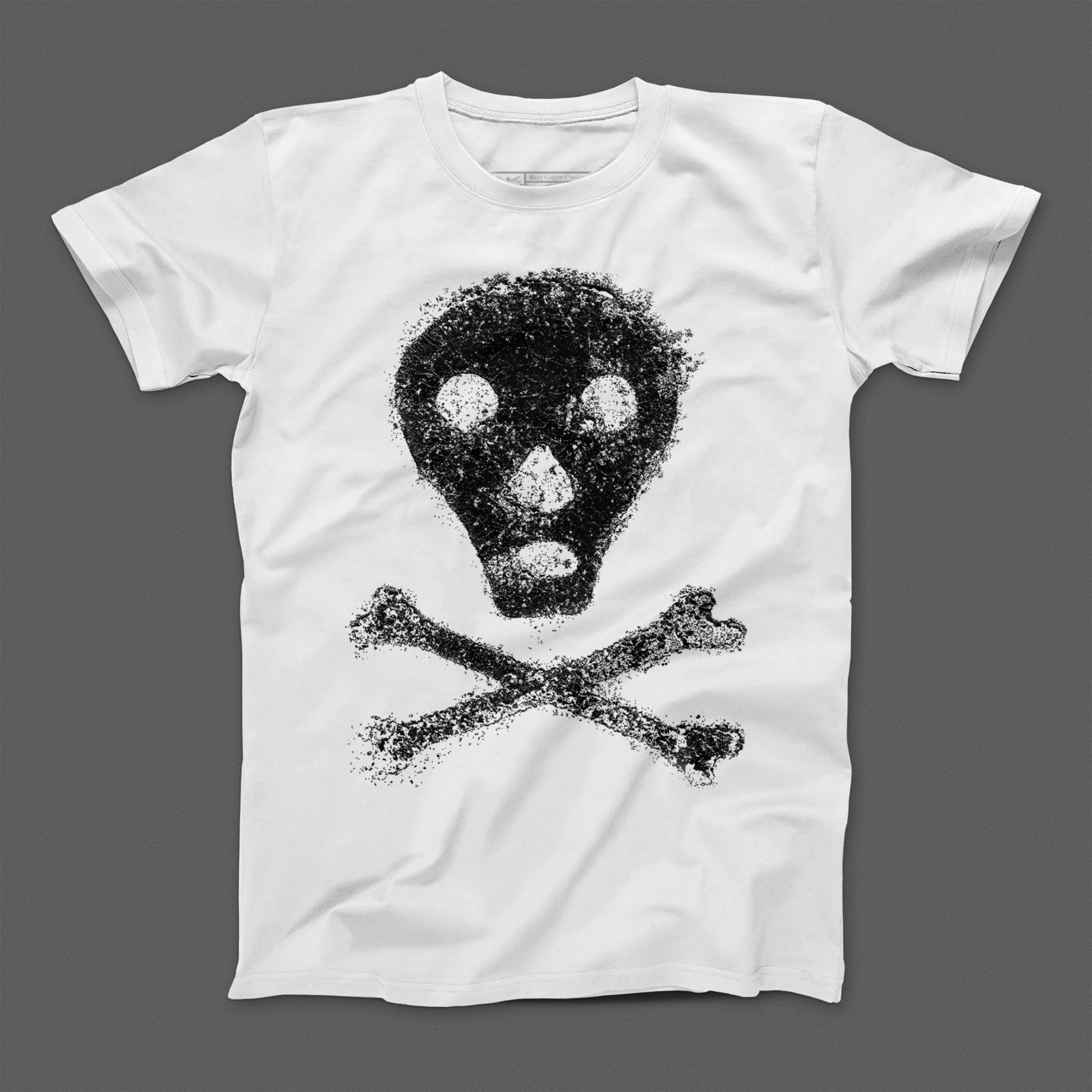 Edgy Skull and Crossbones Graphic T-Shirt product