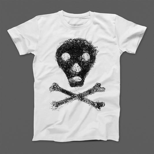 Edgy Skull and Crossbones Graphic T-Shirt product
