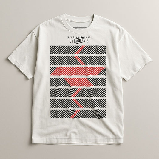 Unique Graphic Printed White Designer Casual Apparel