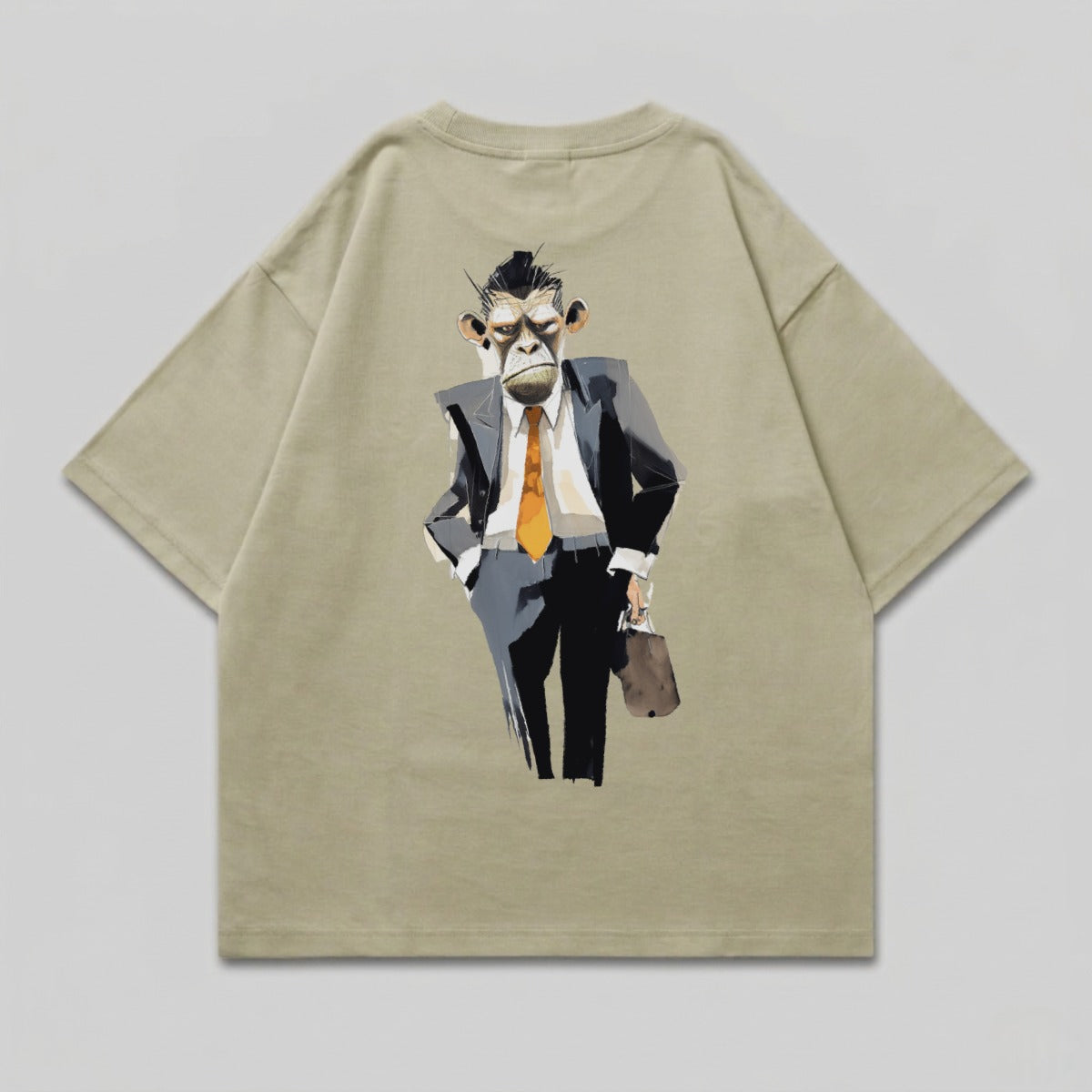 Serious Chimp Suit Business Graphic Unique product type
