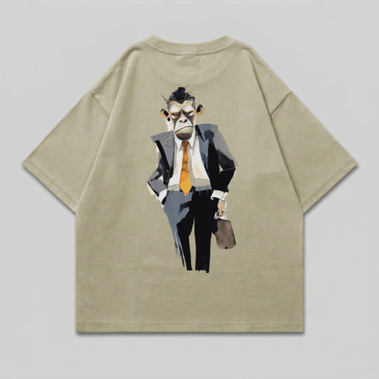 Serious Chimp Suit Business Graphic Unique product type