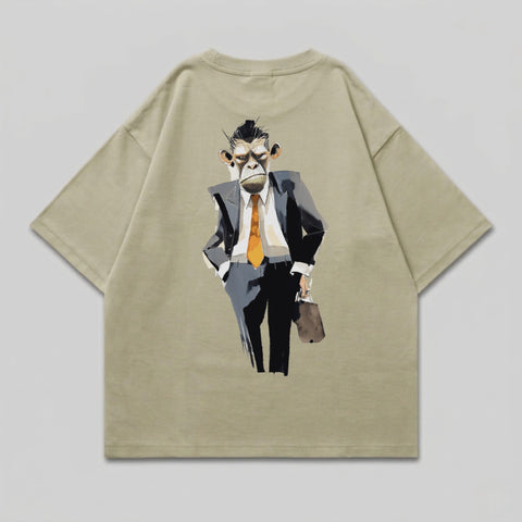 Serious Chimp Suit Business Graphic Unique product type