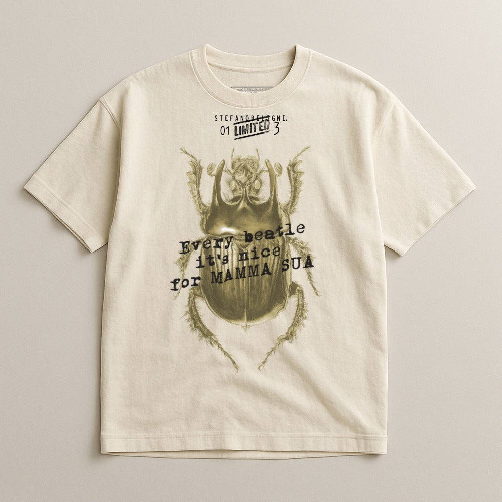 Unique Beetle Graphic T-Shirt for Stylish Wardrobe