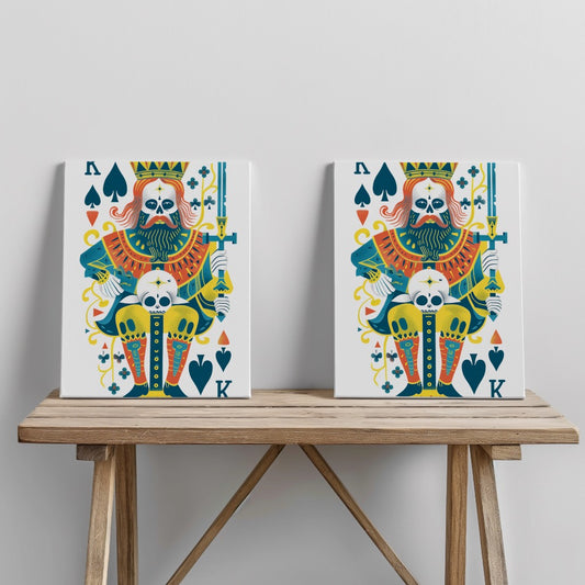 Quadro canvas rei-morto
