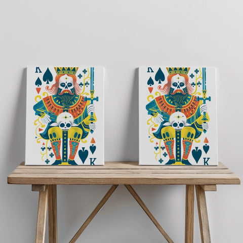 Quadro canvas rei-morto