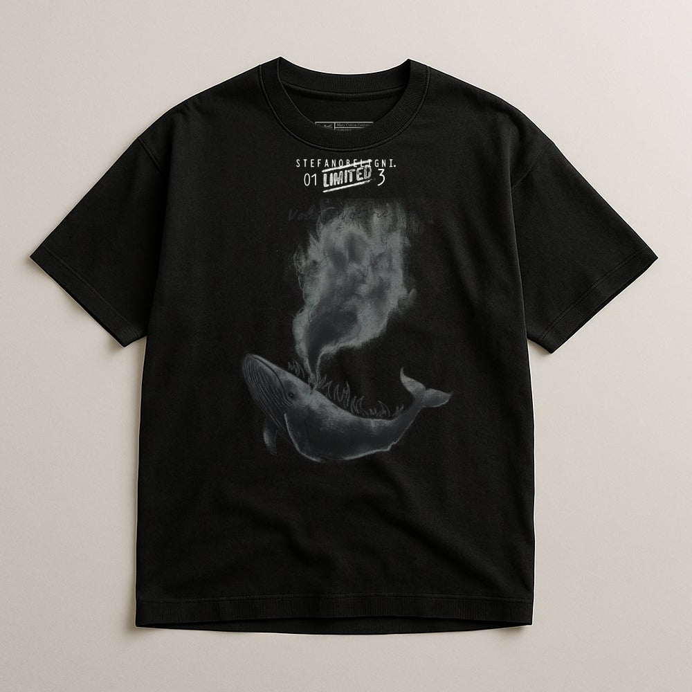 Unique Graphic Whale Design Limited Edition Apparel