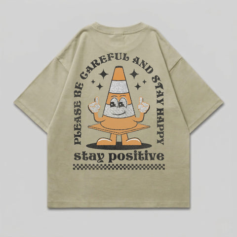 Careful And Happy Cone Character stay positive product type
Streetwear
Graphic Tee
Traffic Cone
Cartoon Character
Smiley Face
Positive Vibe
Quote Shirt
Retro Design
Vintage Style
Quirky Print
Unisex Apparel
Casual Fashion
Beige Shirt
Happy Slogan
Creative Graphic
Urban Style
Aesthetic Tee
Indie Clothing
Funky Design
Pop Culture