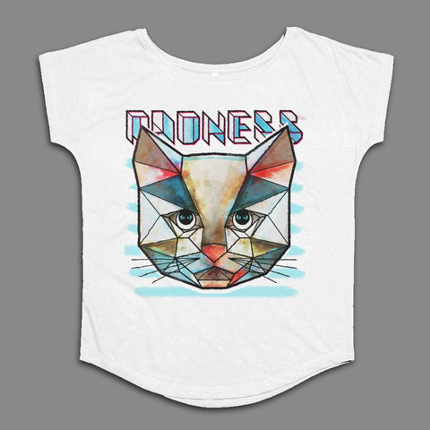 Unique Geometric Cat Design Goone5 T-shirt