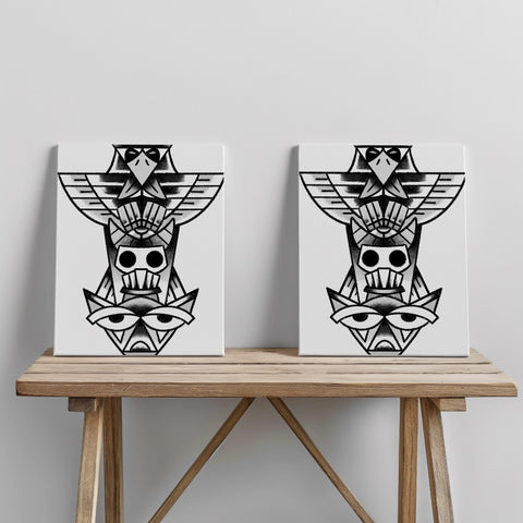 Quadro canvas oldtotem