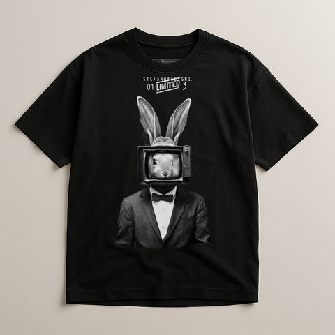 Unique Rabbit Television Head Limited Edition Shirt