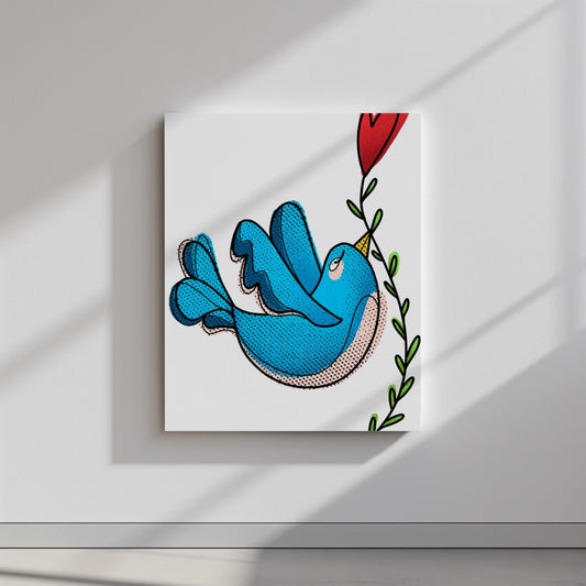 Quadro canvas tweet-Love
