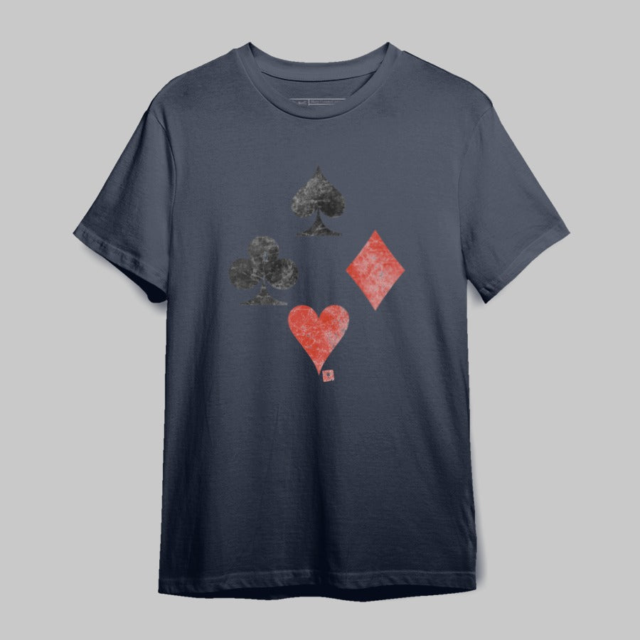Stylish Card Suits Classic Graphic Tee Product
