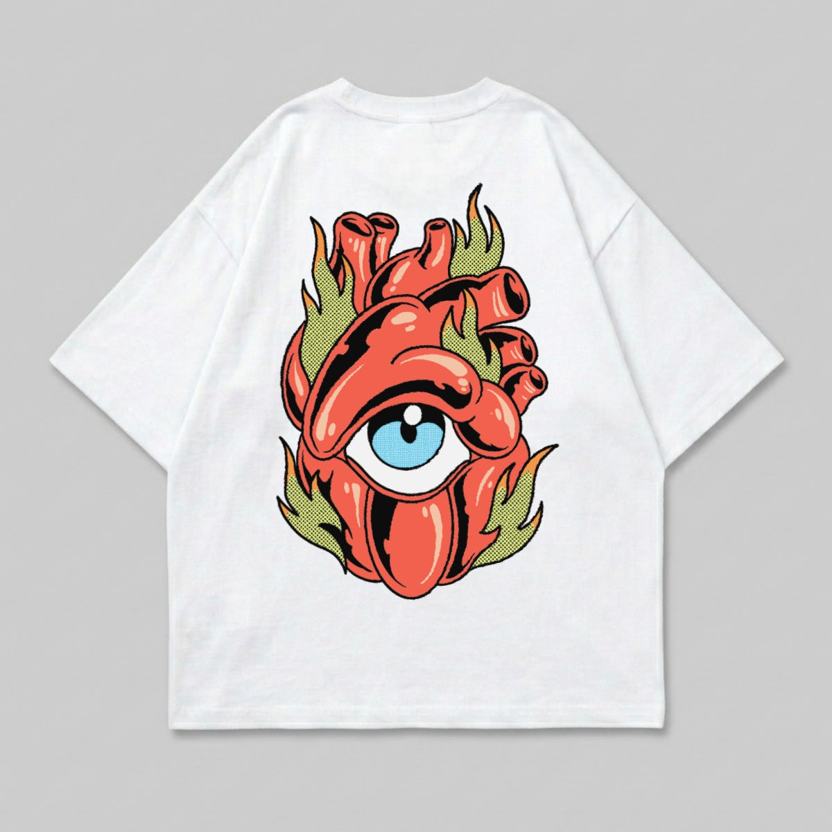 Ignited Heart Eye Print Artwork Statement product type