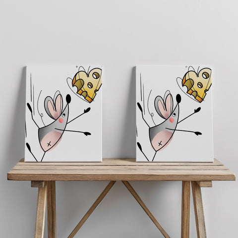 Quadro canvas cheese
