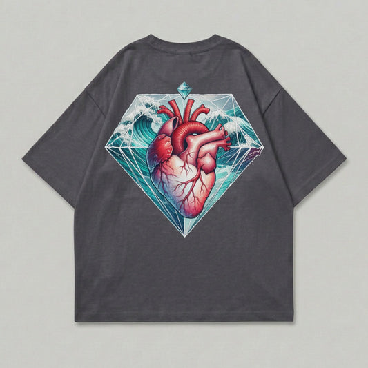 Anatomical heart diamond waves design gray product type
Anatomical heart, Heart graphic, Diamond design, Ocean waves, Waves print, Unique art, Graphic product, Dark gray, Grey product, Artistic design, Statement product, Trendy graphic, Cool design, Modern art, Ocean themed, Nature graphic, Abstract heart, Realistic heart, Geometric diamond, Water waves